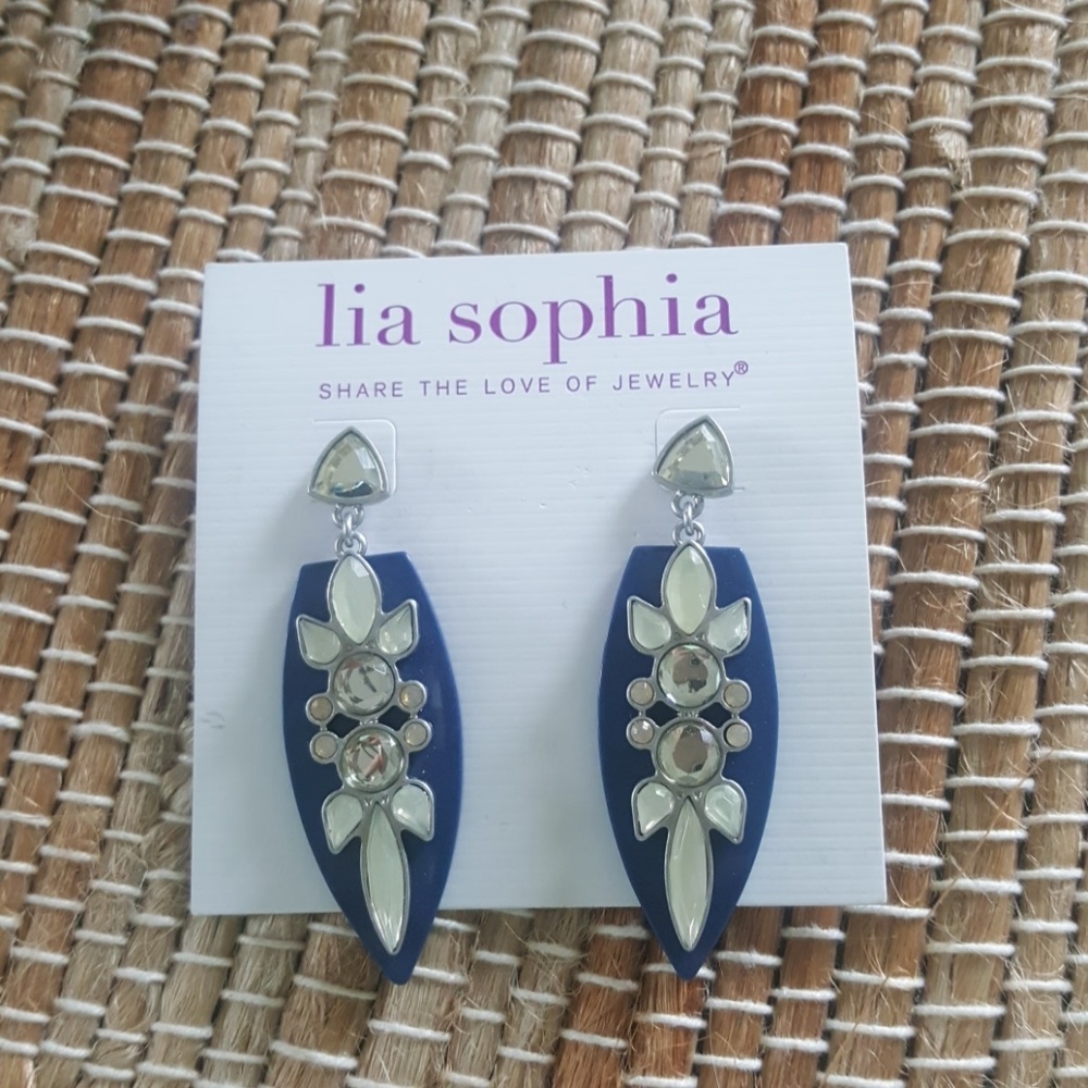 Brand new Lia Sophia statement Earrings
